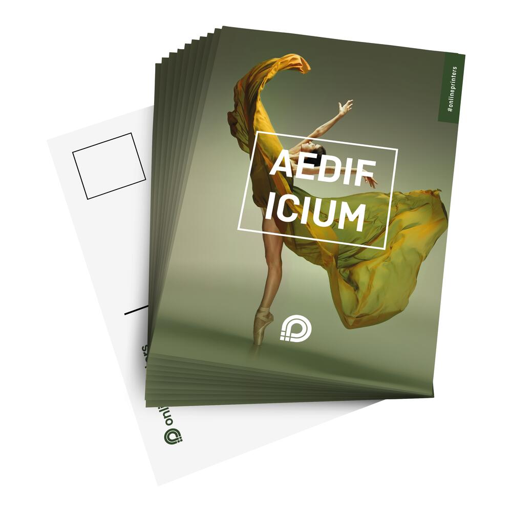750 Postkarten A6 beidseitig bedruckt | 300 g/m² Bilderdruckpapier