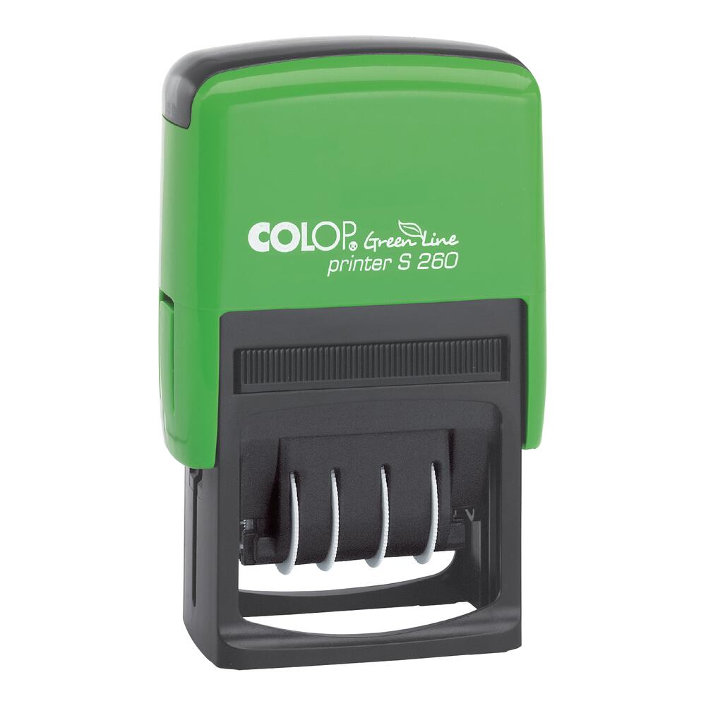 Colop Datumstempel Printer S260 | 4,5 x 2,4 cm | Green Line