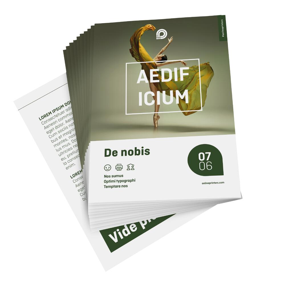 5.000 Flyer A6 beidseitig bedruckt | 130 g/m² Bilderdruckpapier