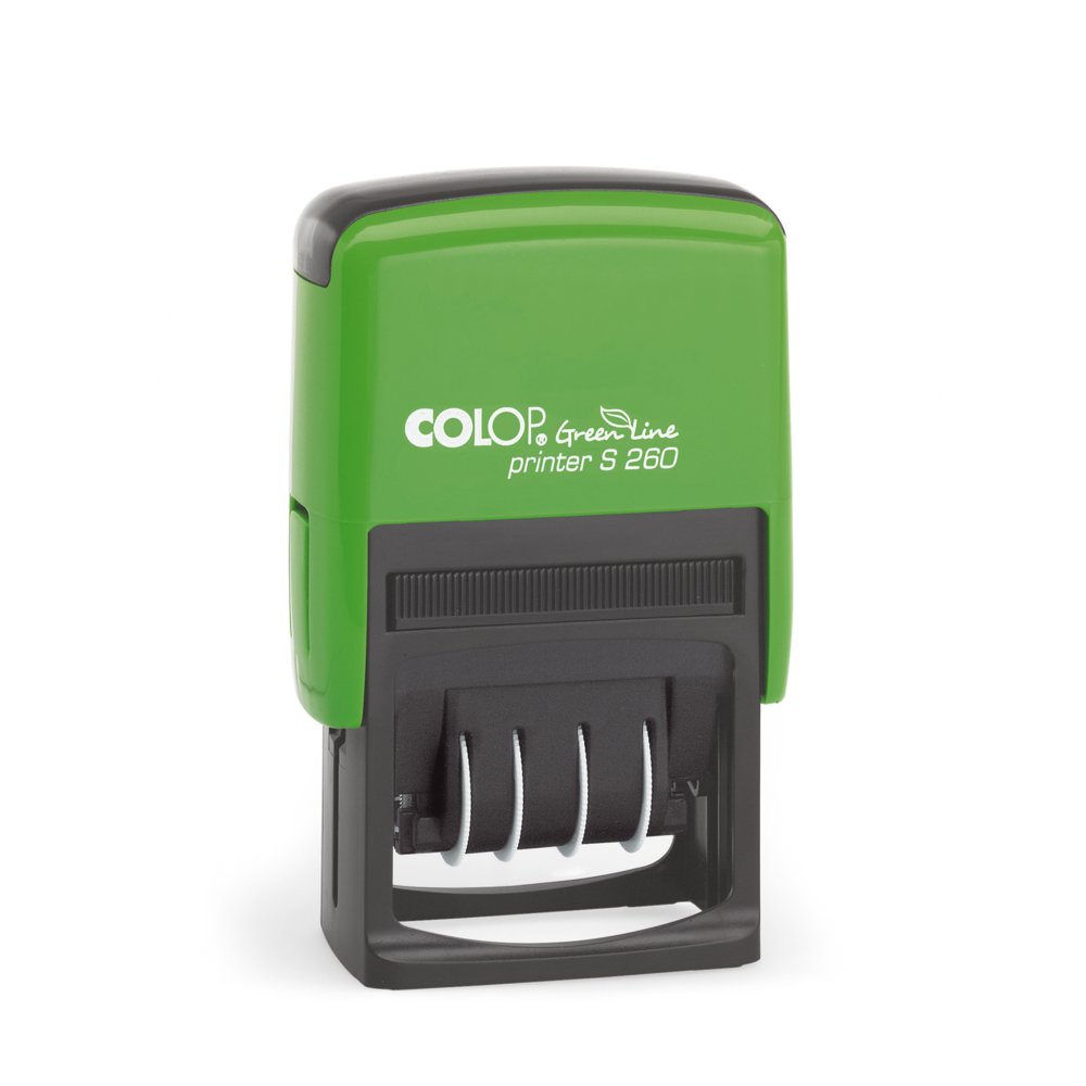 Colop Datumstempel Printer S260 | 4,5 x 2,4 cm | Green Line