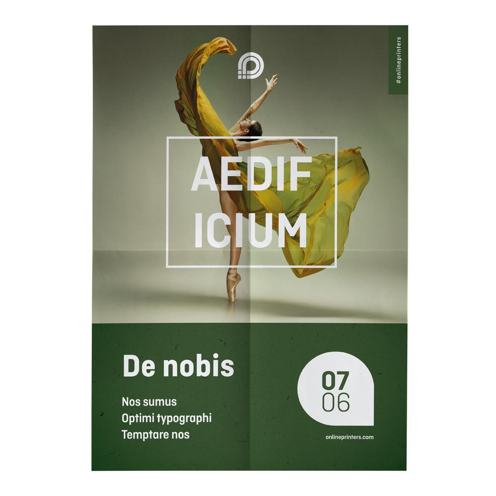 100 Plakate A1 drucken | 100 g/m² Bilderdruckpapier