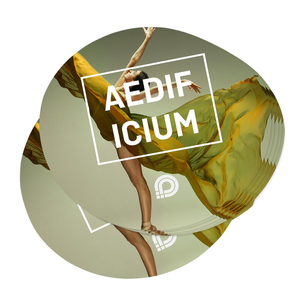 100 Aufkleber drucken | ø 9,5 cm | In- & Outdoor