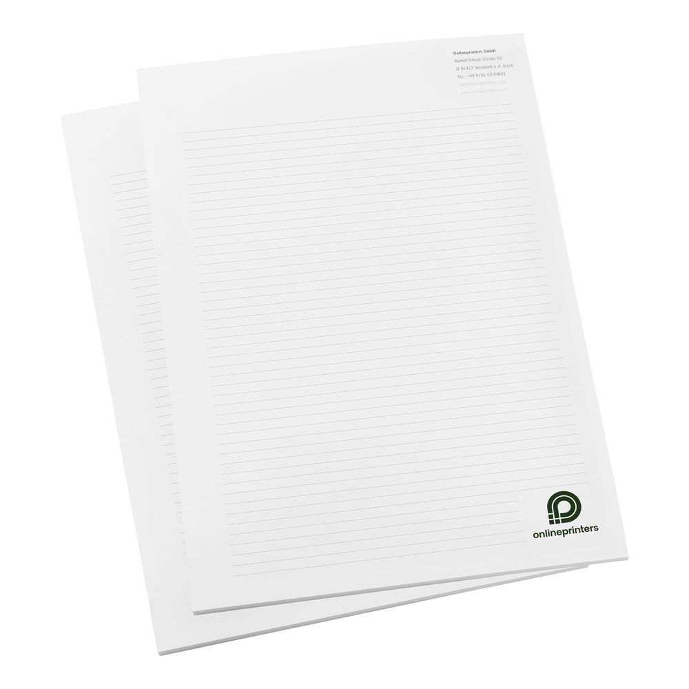 50 Blöcke drucken | A6 | je 50 Blatt | Leimbindung
