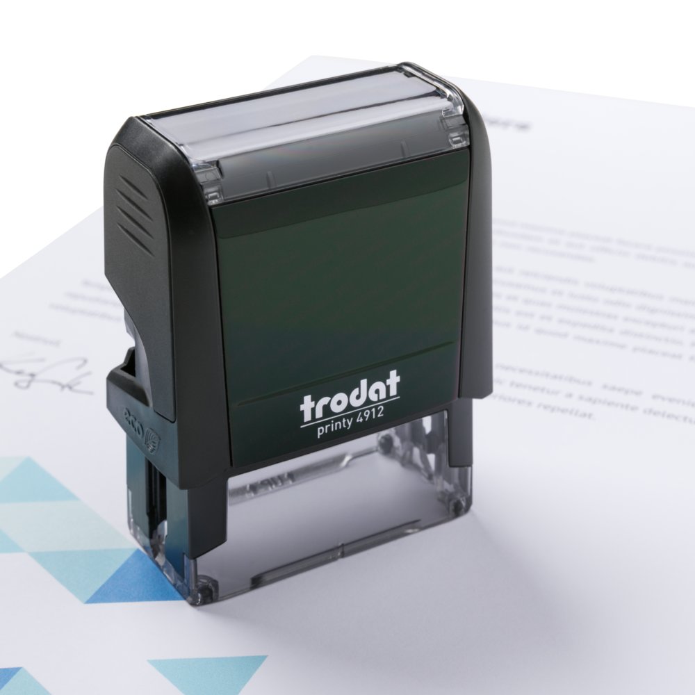 Trodat Printy Stempel erstellen | 4,6 x 1,7 cm | inkl. Stempelkissen