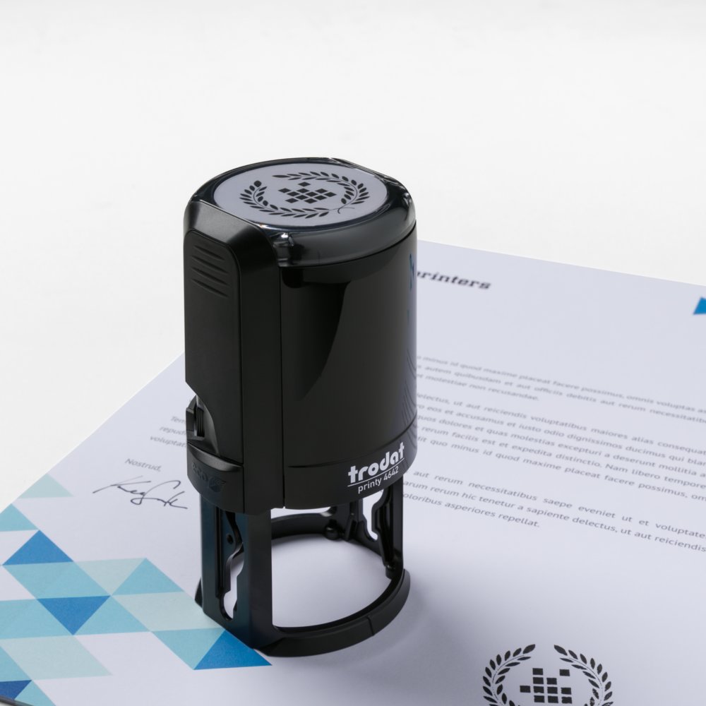 Trodat Printy Stempel | ø 42 mm | inkl. Stempelkissen