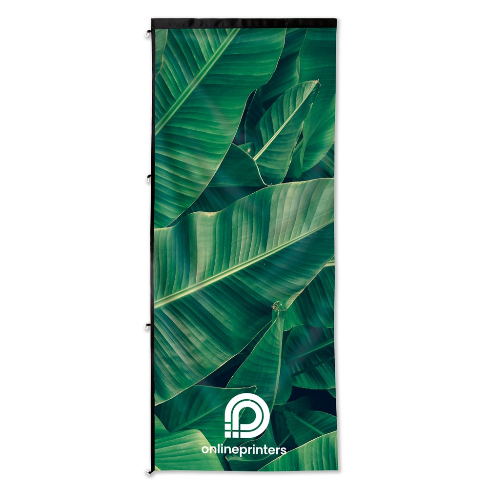 Fahne mit Druck | 120 x 300 cm
