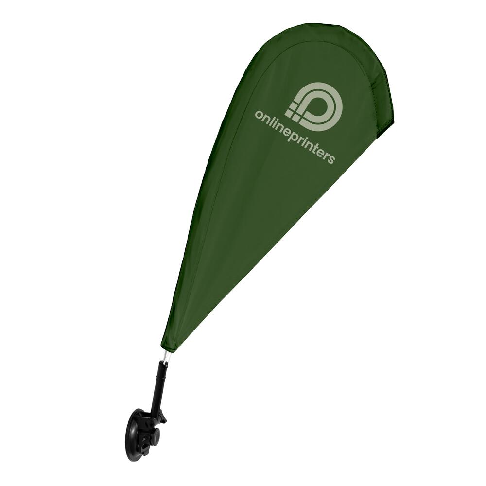 Fensterflagge mit Druck | Dropflag