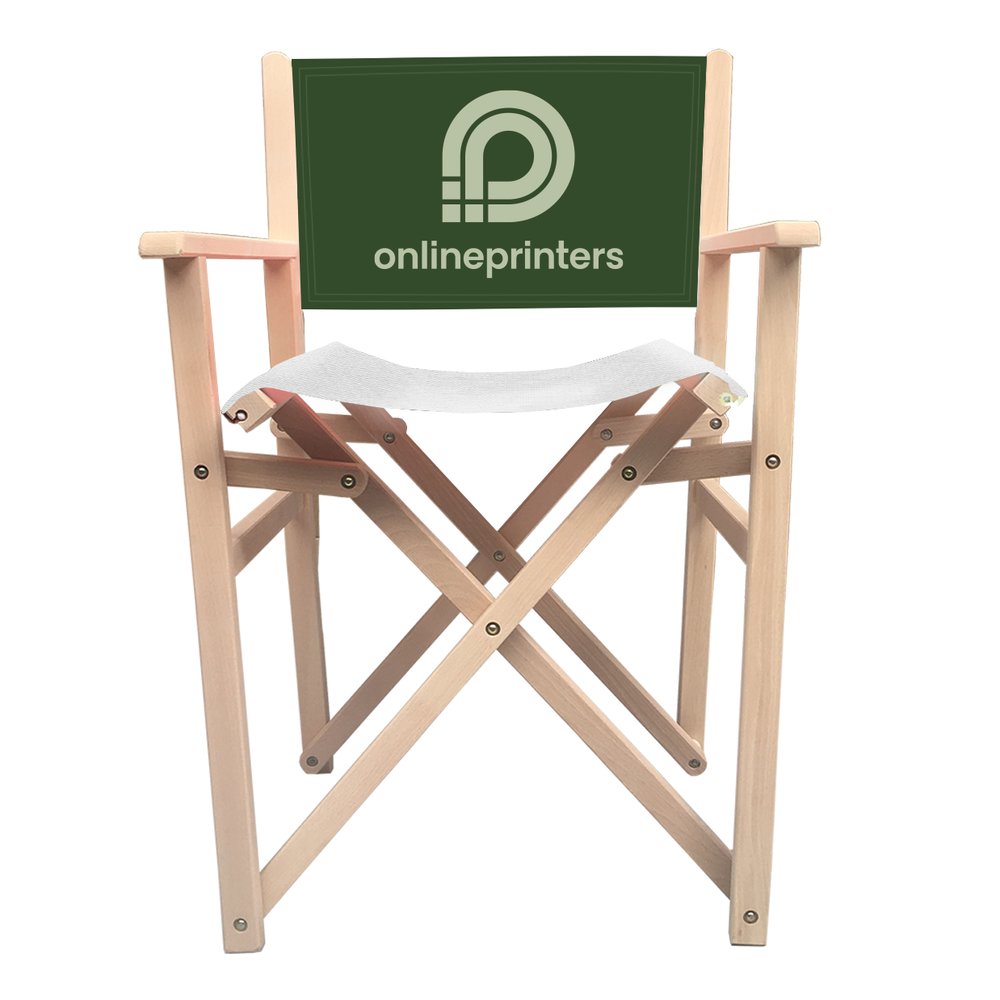 Regiestuhl mit Druck