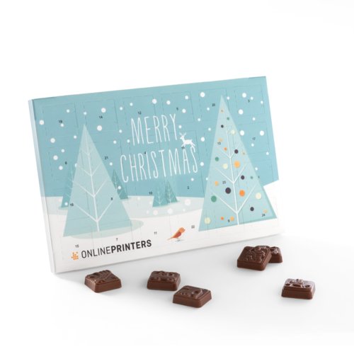 Tisch-Adventskalender, Vollmilchschokolade 1