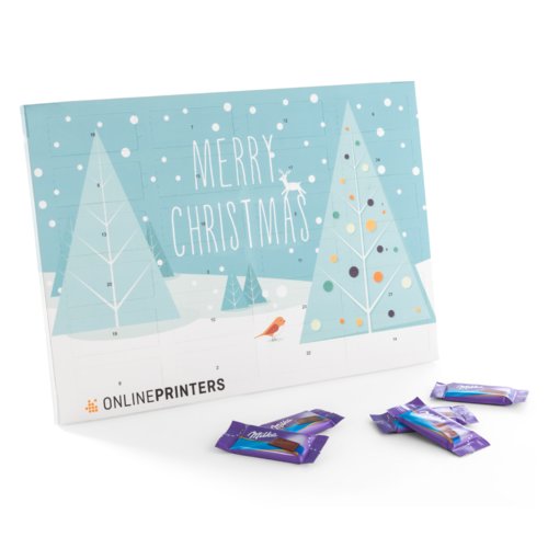 Tisch-Adventskalender, Milka 1