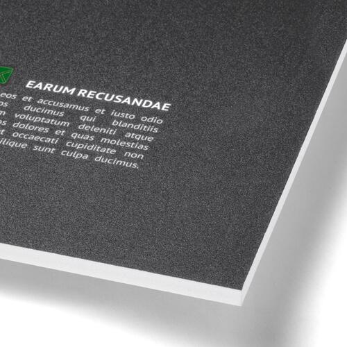 Weichschaumplatte mit freier Formwahl.