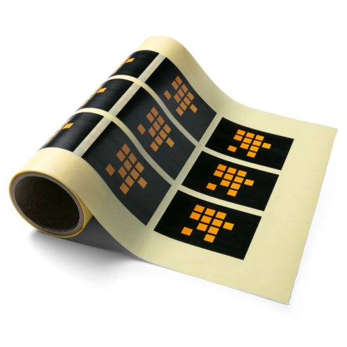 Klebeetiketten, A6-Quadrat 1