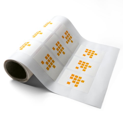 Klebeetiketten, A6-Quadrat 4