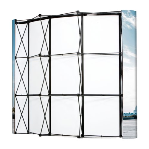 Pop-up-Display inkl. Druck, gebogen, 470,8 x 224 cm 2