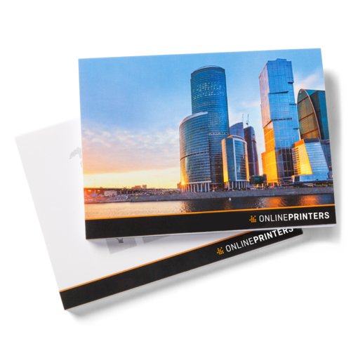 Querformatige Haftnotizen fr Notizen und Erinnerungen.