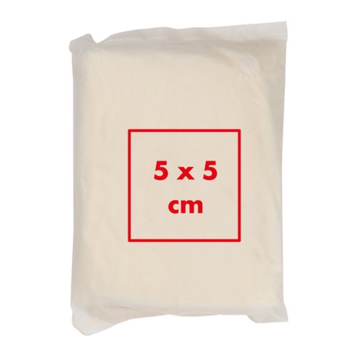 Kompostierbarer Regenponcho.