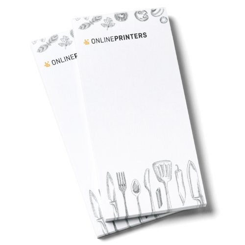 Papier-Schreibblcke fr die Gastronomie.