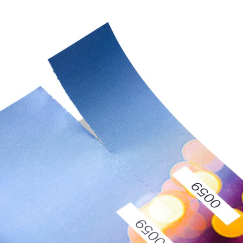 Papier-Eintrittskarten mit Abriss.