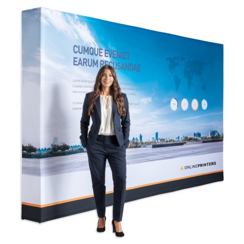 Faltdisplay inkl. Druck, 370 x 225 cm 2