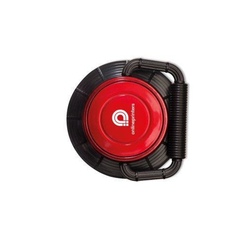 Rotes LED-Campinglicht mit Griff.