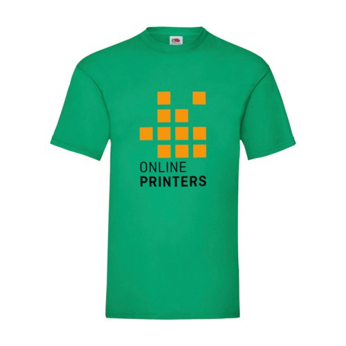 Baumwoll-T-Shirt mit kurzen rmeln und Rundhalsausschnitt.