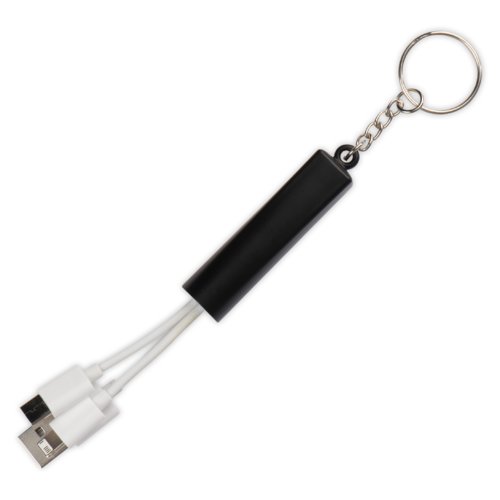 3in1 USB-Ladekabel mit Schlüsselanhänger Paulista (Muster) 3