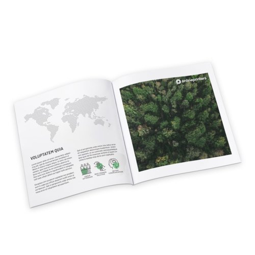 Kataloge Klebebindung Öko-/Naturpapier, A3-Quadrat 4