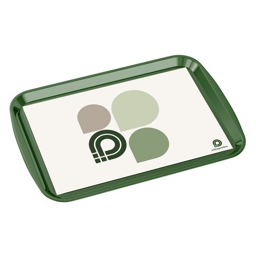 Weier Papiereinleger fr Serviertablett.