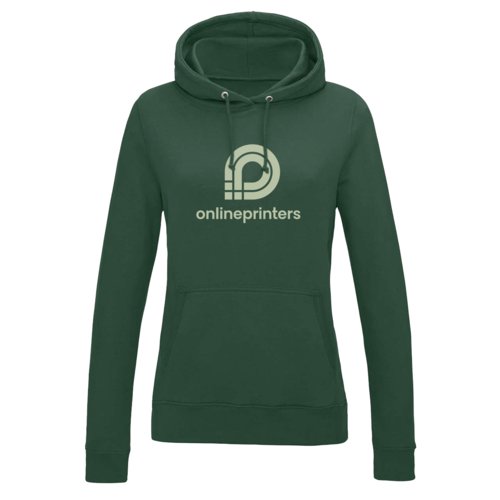 Damen Kapuzenpullover mit Kngurutasche und Kordel.