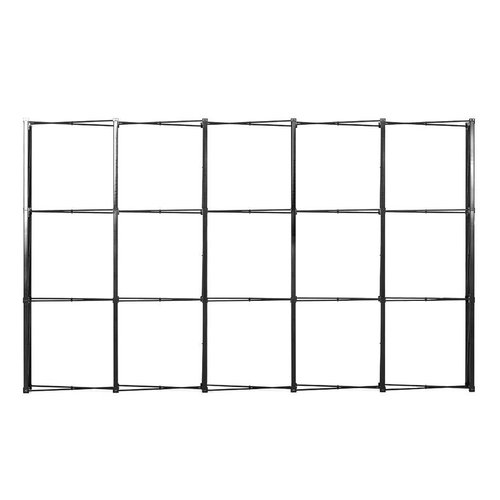 Gerades Pop-Up Display System aus Metall.
