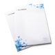 Papier Briefpapier mit optionaler Linierung.