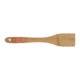 Heller Holz-Kochlffel aus Bambus mit Loch zum Aufhngen.