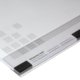 Papier-Schreibtischunterlage mit Kantenschutz.