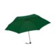 Grner Mini-Regenschirm, sturmfest und zusammenfaltbar.