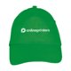 Grne Baseballcap mit fnf Panels.