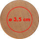 Holz Salz- und Pfeffermühle mit Mahlwerk.