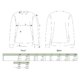 Unisex Sweatshirt aus Stoff mit Rundhalsausschnitt und langen Ärmeln.