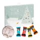Adventskalender mit 24 Trchen zum ffnen.