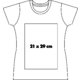 Baumwoll-T-Shirt für Damen mit kurzem Arm und Rundhalsausschnitt.