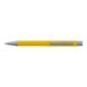 Gelbes Schreibset mit Stift und Zubehr.