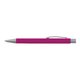 Pinkes Schreibset mit Kugelschreiber und Bleistift.