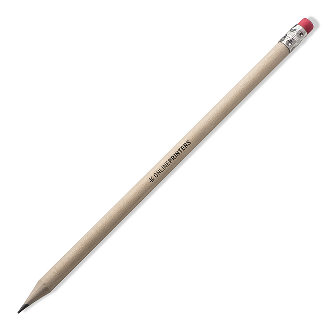 Bleistift mit Radiergummi Hickory