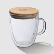 Doppelwandige Glastasse Gerthe