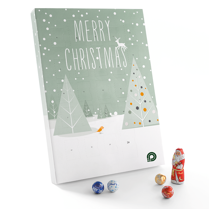 Wand-Adventskalender, Lindt