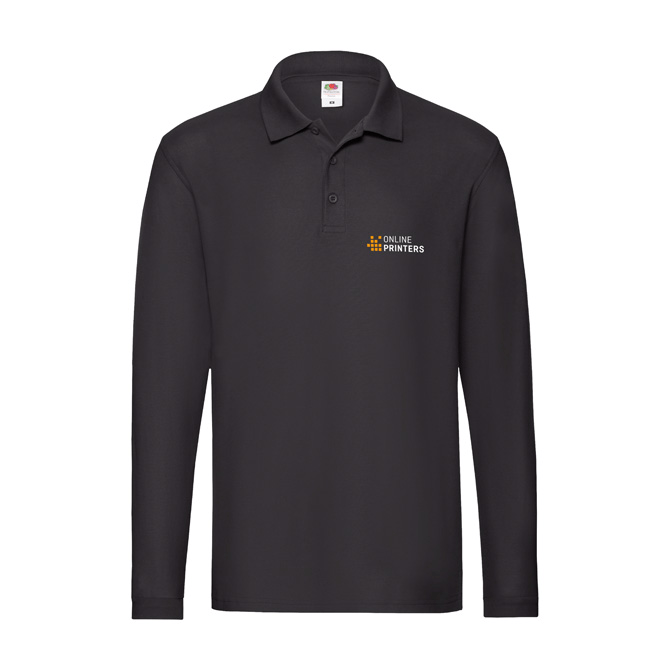 Fruit of the Loom Langarm-Poloshirts