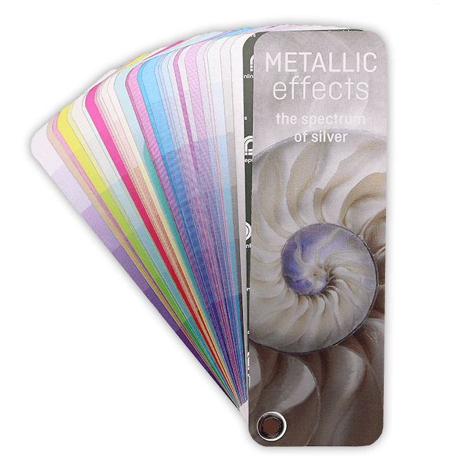 Farbfcher Silber (Metallic)