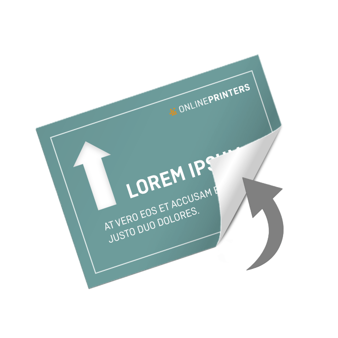 Ablsbare Sticker
