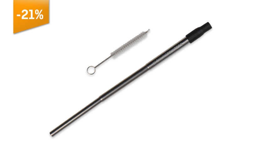 Nachhaltig:<br>Metallstrohhalm Walsall