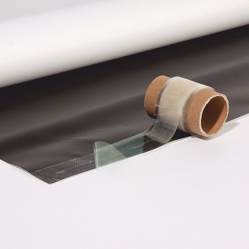 Der doppelseitige Klebestreifen wird (abh�ngig vom gew�hlten Banner) immer in passender L�nge mitgeliefert