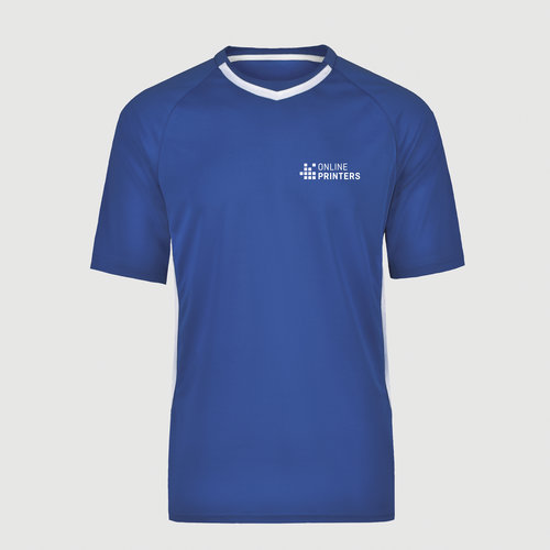 royalblau / weiß